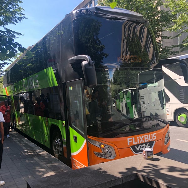 Автобусы Flixbus Германия внутри