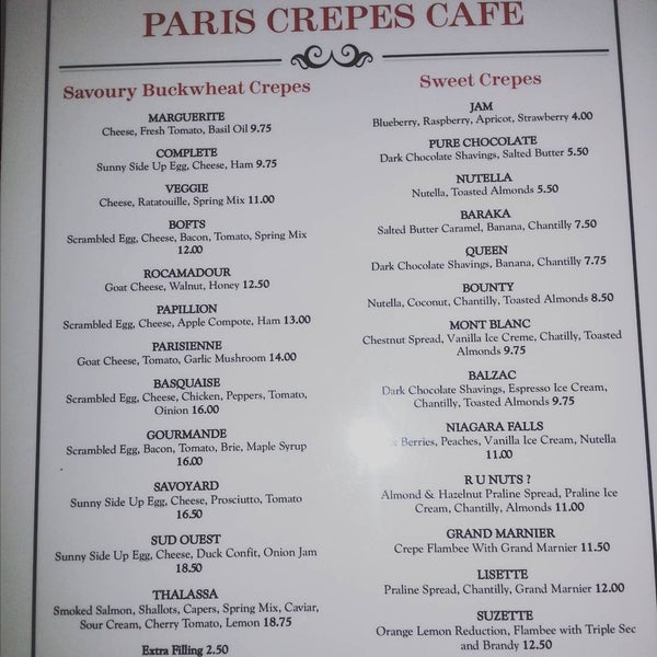 Photo taken at Paris Crepes Cafe by Shanny F. on 10/11/2015