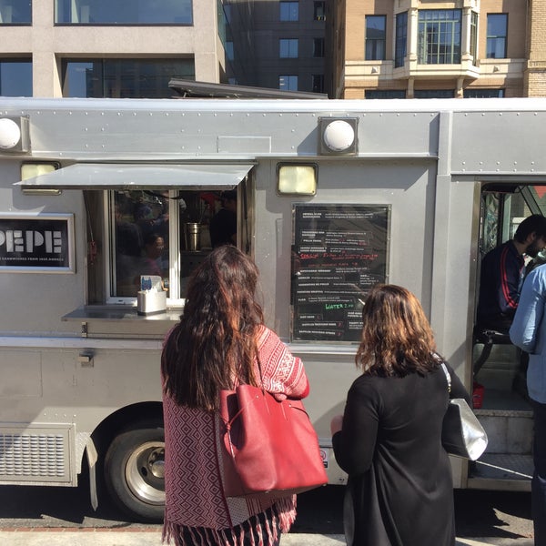 Photo taken at Pepe Food Truck [José Andrés] by Sean H. on 3/9/2017