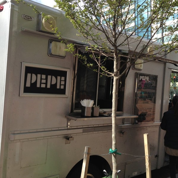 Photo taken at Pepe Food Truck [José Andrés] by Sean H. on 10/24/2013