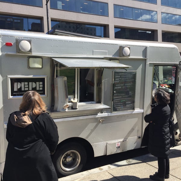 Photo taken at Pepe Food Truck [José Andrés] by Sean H. on 3/2/2017