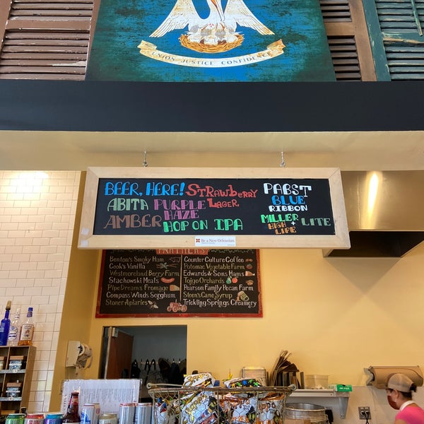 9/6/2020 tarihinde Sean H.ziyaretçi tarafından Bayou Bakery, Coffee Bar &amp; Eatery'de çekilen fotoğraf