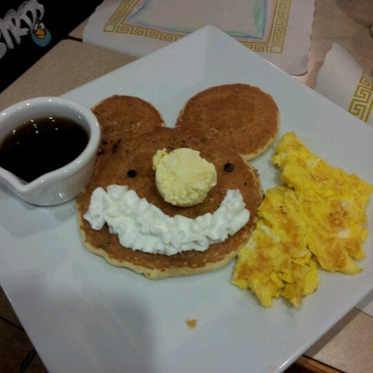 Great prices on their breakfast specials...very creative presentation as well.