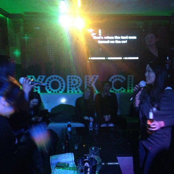 Photo taken at 5 Bar Karaoke &amp; Lounge by Elizabeth I. on 2/14/2015