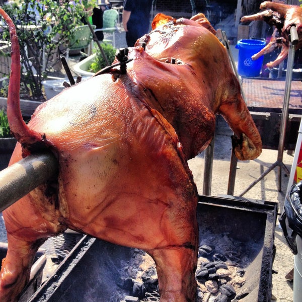 Pig roast every Sunday with Brooklyn's own Ends Meat.