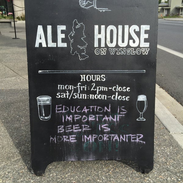 Photo taken at Alehouse On Winslow by Brian F. on 9/15/2015