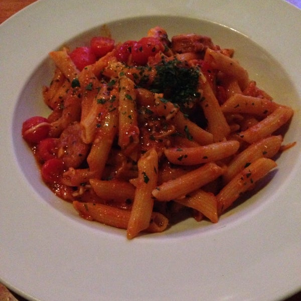 The Shrimp and Italian Sausage Penne is fantastic!