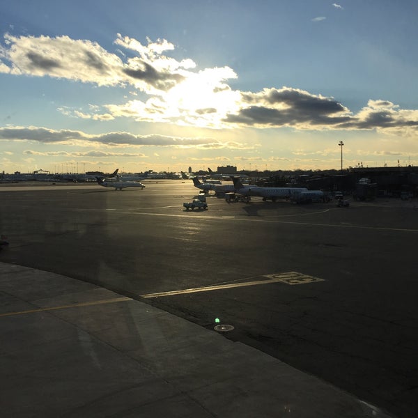 Photo taken at Newark Liberty International Airport (EWR) by Alison D. on 1/5/2015