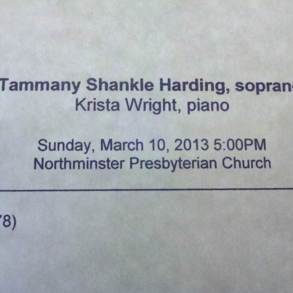 Foto tirada no(a) Northminster Presbyterian Church por Tim B. em 3/9/2013