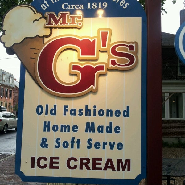 Mr. G's Homemade Ice Cream Gettysburg, PA