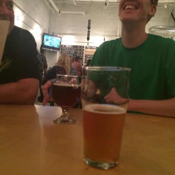 Photo taken at Momentum Brewhouse by Chris D. on 4/11/2015