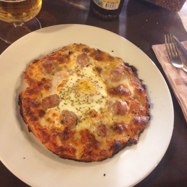 Pizza milanesa buena!