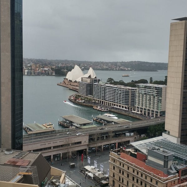 Photo taken at Sydney Harbour Marriott Hotel at Circular Quay by Nishant S. on 8/31/2019