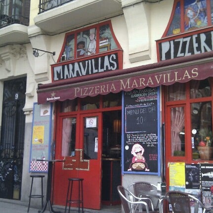 Photos At Pizzeria Maravillas Italian Restaurant In Madrid