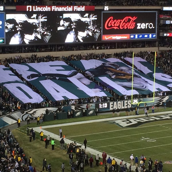 Photo taken at Lincoln Financial Field by Mike S. on 12/15/2014