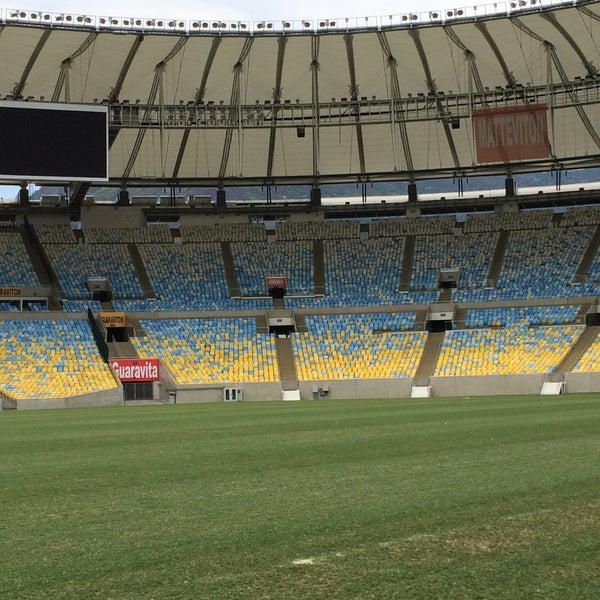 10/10/2015 tarihinde Kelzinhaziyaretçi tarafından Maracanã Stadyumu'de çekilen fotoğraf