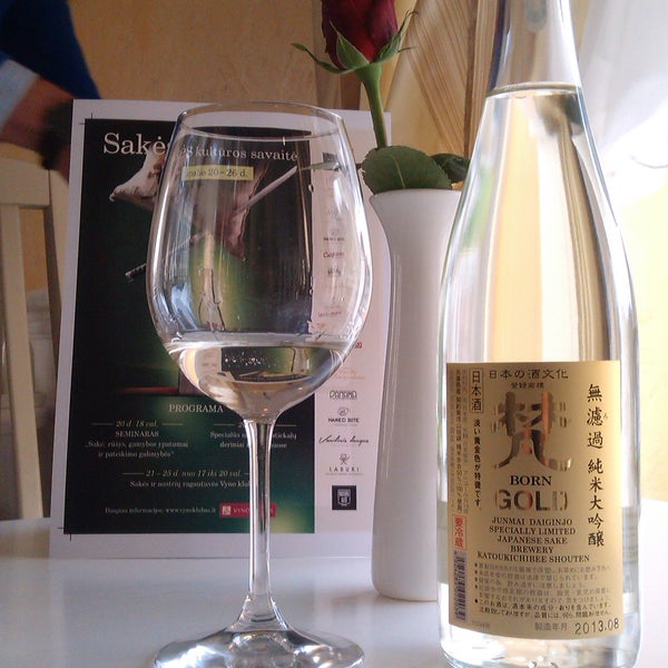 Sake and mint panakota the best combination ;)