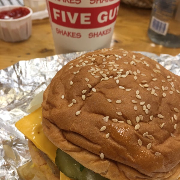 Photo taken at Five Guys by Rj S. on 12/20/2021