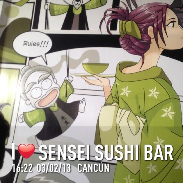 Das Foto wurde bei Sensei Sushi Bar von Galo F. am 2/3/2013 aufgenommen