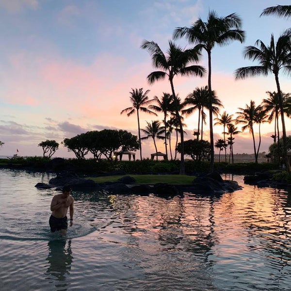 11/25/2018 tarihinde Jessica L.ziyaretçi tarafından Grand Hyatt Kauai Salt Water Lagoon'de çekilen fotoğraf
