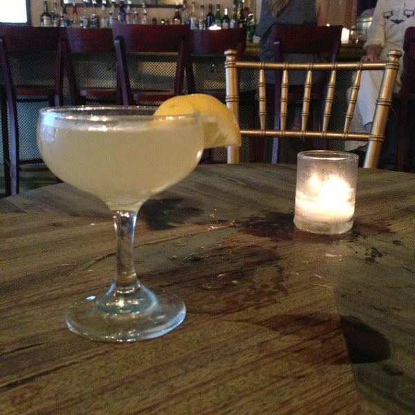 Photos at Night of Joy Cocktail Bar in Williamsburg