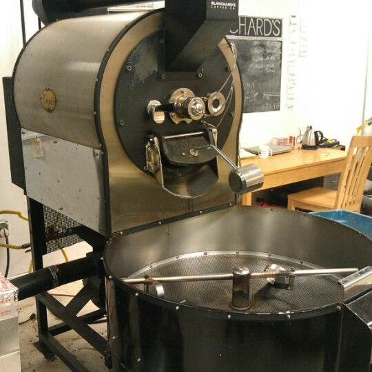 Photo taken at Blanchard&#39;s Coffee Co. Roast Lab by Brandon L. on 11/7/2012