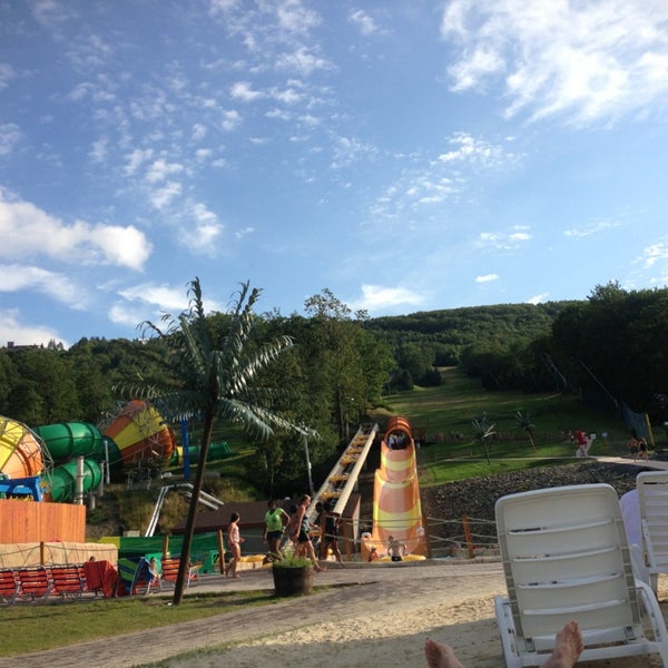 Photo taken at Camelbeach Mountain Waterpark by dawn b. on 8/27/2013