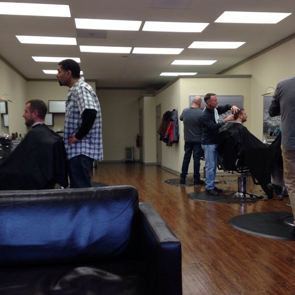 Photo taken at Piedmont Barbers by Dan O. on 2/11/2014