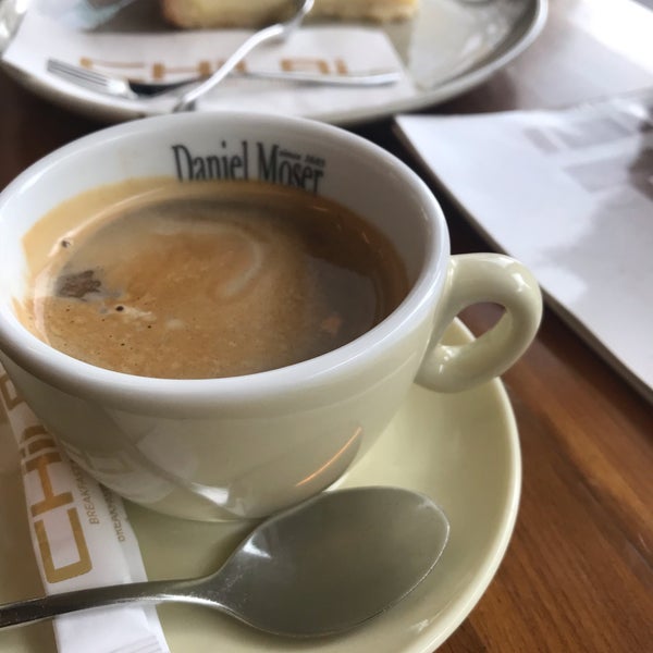 Photo taken at Café Daniel Moser by EmrahÇ. on 10/3/2018