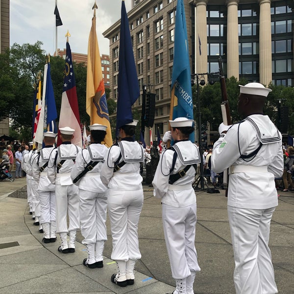 Photo prise au United States Navy Memorial par @karenlisa le7/24/2019