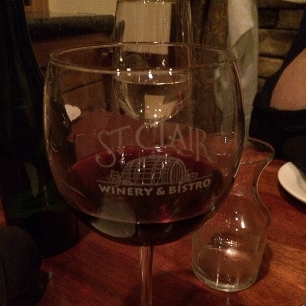 Photo taken at St Clair Winery &amp; Bistro by Mike M. on 3/2/2014