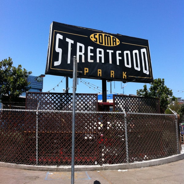 Photo taken at SoMa StrEat Food Park by Gonzalo S. on 4/26/2013
