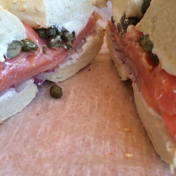 Photo taken at Makeb&#39;s Bagels by Kacey D. on 7/24/2014