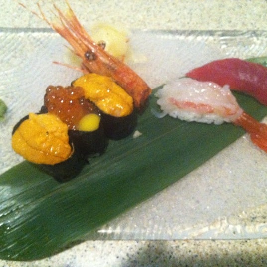 12/27/2012 tarihinde Kate B.ziyaretçi tarafından Nobu&#39;s Japanese Restaurant'de çekilen fotoğraf