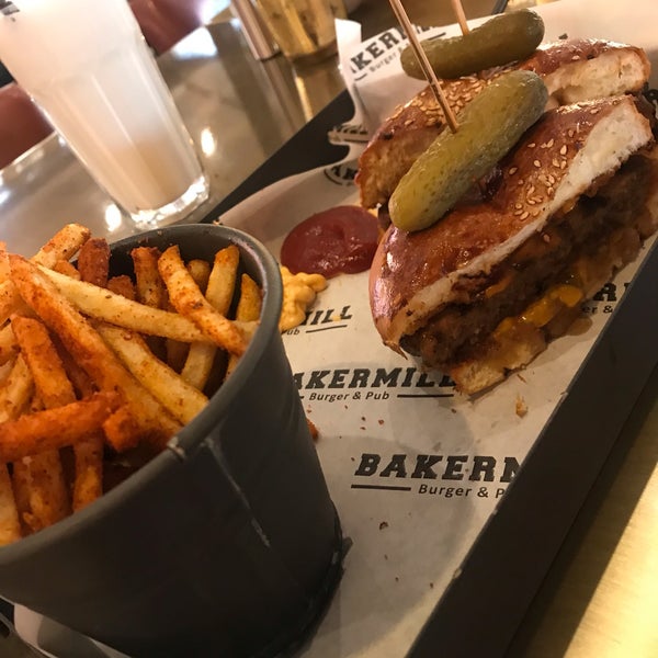 Photo taken at Bakermill Burger&amp;Cafe by ⭐️⭐️⭐️ . on 7/2/2019