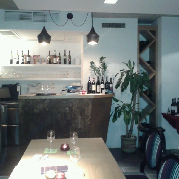 After the 3rd check-in you can get a free glass of wine in the Wine Bar :)