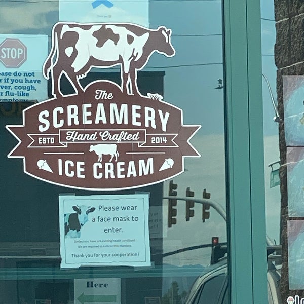 Photo taken at The Screamery Hand Crafted Ice Cream by Gary M. on 8/31/2020
