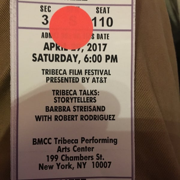 4/29/2017에 Travis D.님이 Tribeca Performing Arts Center에서 찍은 사진