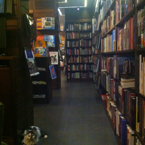 Photo taken at Bookish Store by Hulya on 1/7/2013