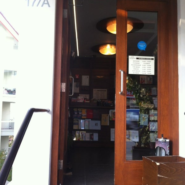 Photo taken at Bookish Store by Hulya on 2/6/2013