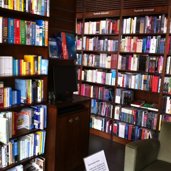 Photo taken at Bookish Store by Hulya on 4/5/2013