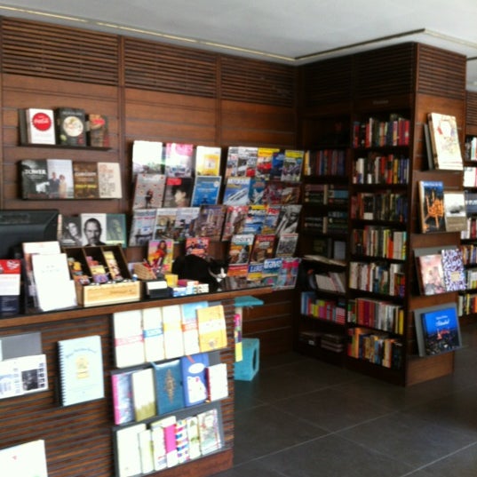Photo taken at Bookish Store by Hulya on 10/6/2012