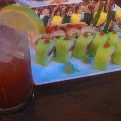 Photo taken at Baby Blue Sushi Sake Grill by Jessica H. on 1/27/2013
