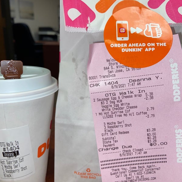 Photos at Dunkin' - Donut Shop in San Jose