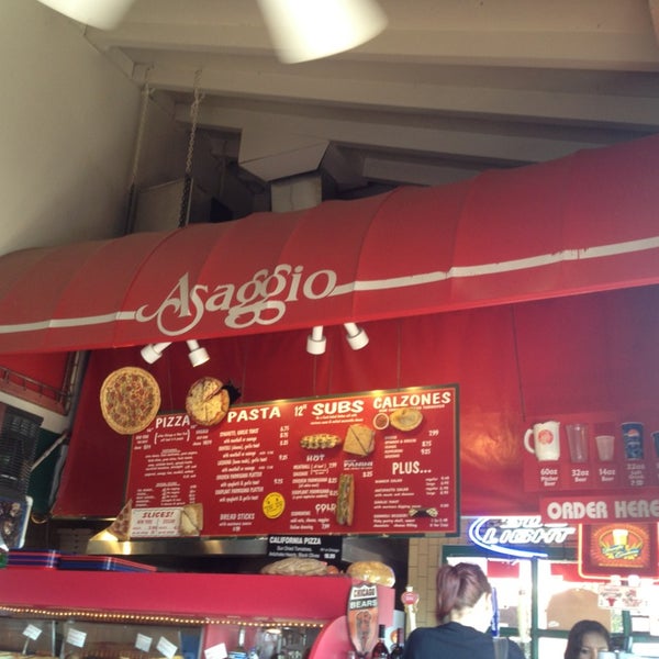 Photo taken at Asaggio Pizza Pasta Plus by Suzie Q on 7/18/2013