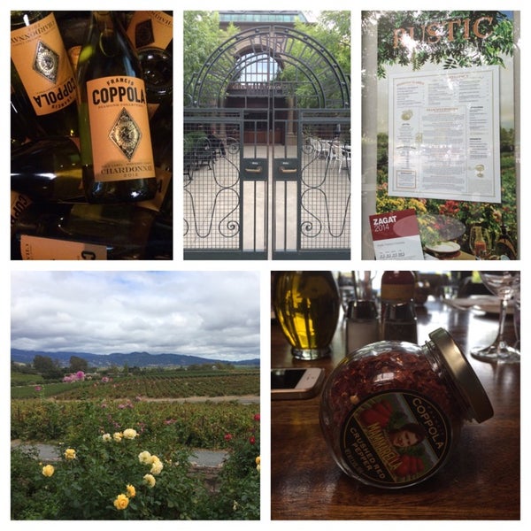 Photo taken at Francis Ford Coppola Winery by Darryl T. on 9/24/2014