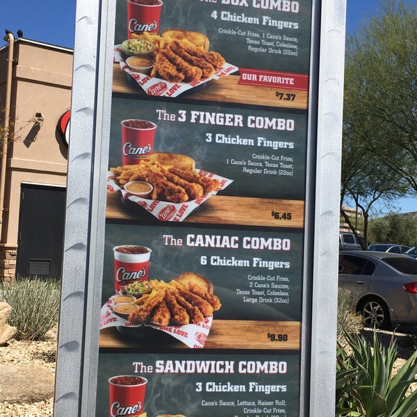 Photo taken at Raising Cane&#39;s Chicken Fingers by The T. on 3/19/2018