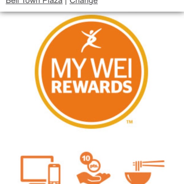 After many, many years of waiting, My Wei Rewards has finally made it to AZ!  Sign up if you enjoy customer rewards programs.