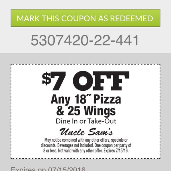 Make sure you print out your Local Flavor coupon, as they will not accept the mobile version.