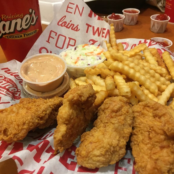 Photo taken at Raising Cane&#39;s Chicken Fingers by The T. on 3/7/2019